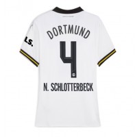 Camisa de time de futebol Borussia Dortmund Nico Schlotterbeck #4 Replicas 3º Equipamento Feminina 2024-25 Manga Curta